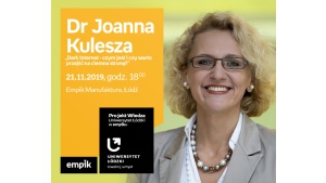 DR JOANNA KULESZA: DARK INTERNET - CZYM JEST? - UŁ w EMPIKU Biuro prasowe
