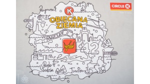 Circle K odsłania mural upamiętniający historię Łodzi