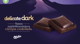 Bogatsze doświadczenia smakowe z najdelikatniejszą czekoladą Milka Delicate Dark Biuro prasowe