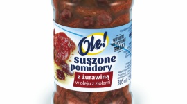 Suszone pomidory z żurawiną w oleju z ziołami OLE!