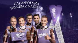 Milka zbliża się ku końcowi sezonu skoków narciarskich i prezentuje w Zakopanem