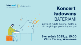 Emilio Piano w Warszawie! Zagra koncert zasilany… zużytymi bateriami