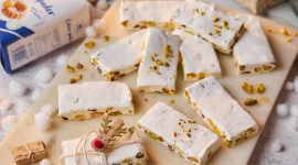 Pistacjowe torrone – deser na świąteczny czas