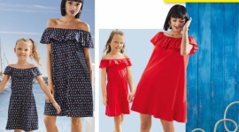 Dopasowane sukienki dla mamy i córki w ofercie Lidla - idealne na lato