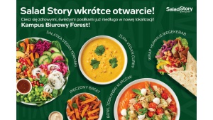 Salad Story z nowym lokalem. Sieć otwiera się w warszawskim biurowcu Forest Biuro prasowe