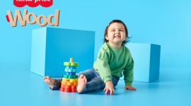 Fisher-Price® Wood – zabawki, które angażują zmysły i wspierają kreatywność