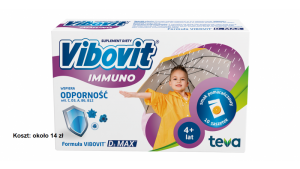 Nowość VIBOVIT IMMUNO maksymalna porcja wsparcia odporności dla twojego dziecka