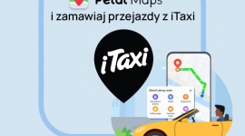 Aplikacja iTaxi zintegrowana z Mapami Petal Biuro prasowe