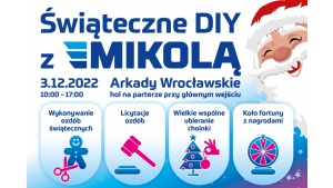 Ekologiczne i charytatywne Mikołajki w Arkadach Wrocławskich! Biuro prasowe