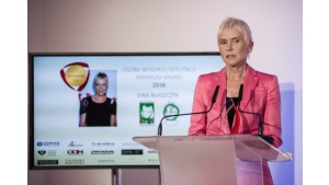 Ewa Błaszczyk Osobą Wysokiej Reputacji Premium Brand 2018