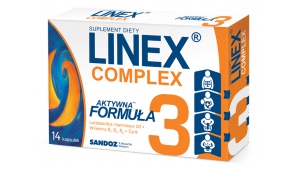 Linex Complex – potrójne wsparcie w stanach osłabienia organizmu Biuro prasowe