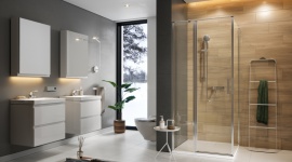 Minimalizm i elegancja w nowoczesnych kabinach prysznicowych