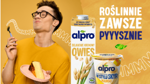 Nowa kampania Alpro: smak, produkty roślinne i Rozkoszny w rolach głównych Biuro prasowe