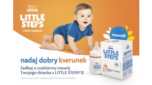 LITTLE STEPS® 2. Nowe mleko następne dla zdrowego rozwoju dziecka
