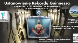 Łukasz Szpunar będzie morsował w lecącym samolocie. Pobije rekord Guinnessa? Biuro prasowe