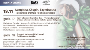 Łempicka, Chopin, Szymborska - jak sztuka promuję Polskę na świecie Biuro prasowe