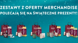 Świąteczna Oferta Merchandise oraz słodkości Costa Coffee polecają się na Święta Biuro prasowe