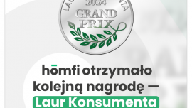 Laur Konsumenta Grand Prix 2024 dla homfi