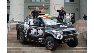 Rajd Dakar: Toyota Hilux Black Hawk V litewsko-polskiego teamu Pitlane