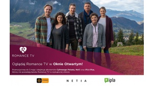 ROMANCE TV W „OTWARTYM OKNIE” W CYFROWYM POLSACIE, NETII I SERWISIE IPLA Biuro prasowe