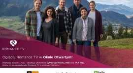 ROMANCE TV W „OTWARTYM OKNIE” W CYFROWYM POLSACIE, NETII I SERWISIE IPLA Biuro prasowe