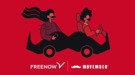 FREENOW partnerem Movember na rzecz świadomości o zdrowiu mężczyzn