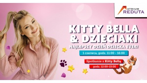 KittyBella w Atrium Reduta! Spotkaj się z idolką z okazji Dnia Dziecka Biuro prasowe