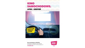 Darmowe seanse w nowej odsłonie. Kino samochodowe na parkingu VIVO! Piła.