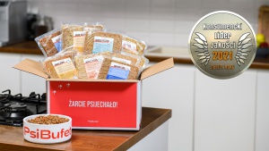 PsiBufet nagrodzony medalem Konsumencki Lider Jakości - Debiut Roku 2021 Biuro prasowe