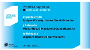 Posłuchaj, co mówią pisarze zaprzyjaźnieni z Literackim Sopotem Biuro prasowe