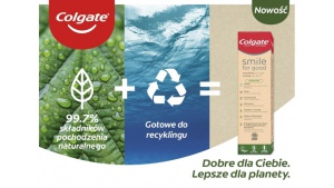Nowa pasta Colgate Smile for Good w tubce nadającej się w pełni do recyclingu Biuro prasowe