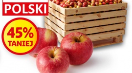Dobre, bo nasze: soczyste jabłka prosto ze skrzyń w sklepach Lidl Polska!