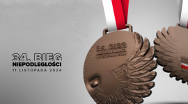 Znamy oficjalny medal i koszulkę 34. Biegu Niepodległości