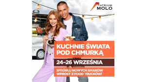 Food trucki zaparkują przed Atrium Molo