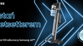 Zostań #JETsetterem i wygraj nowy odkurzacz pionowy Samsung Jet™