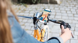 Ze smartfonem na rowerze, czyli nowy uchwyt od Hamy
