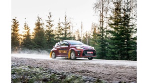 Nowa Toyota GR Yaris na trasie Rajdu Szwecji